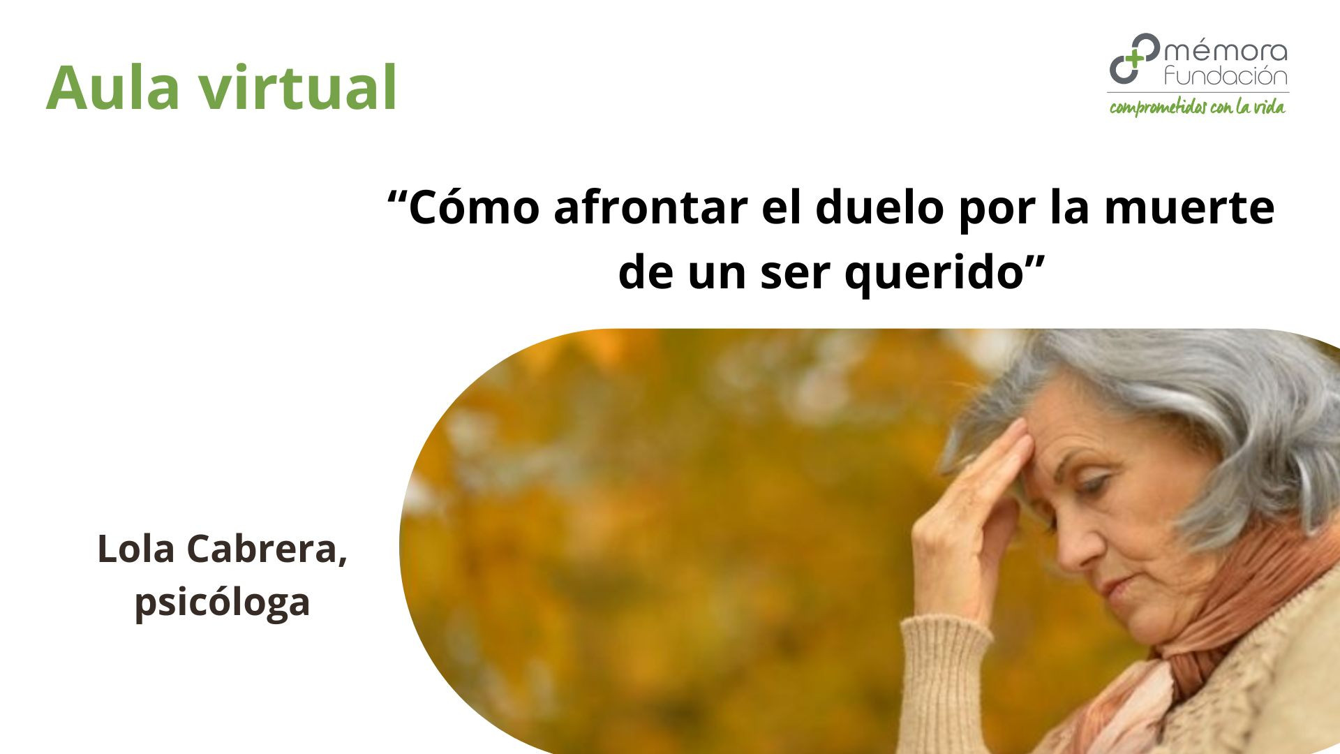 Cómo afrontar el duelo por la muerte de un ser querido